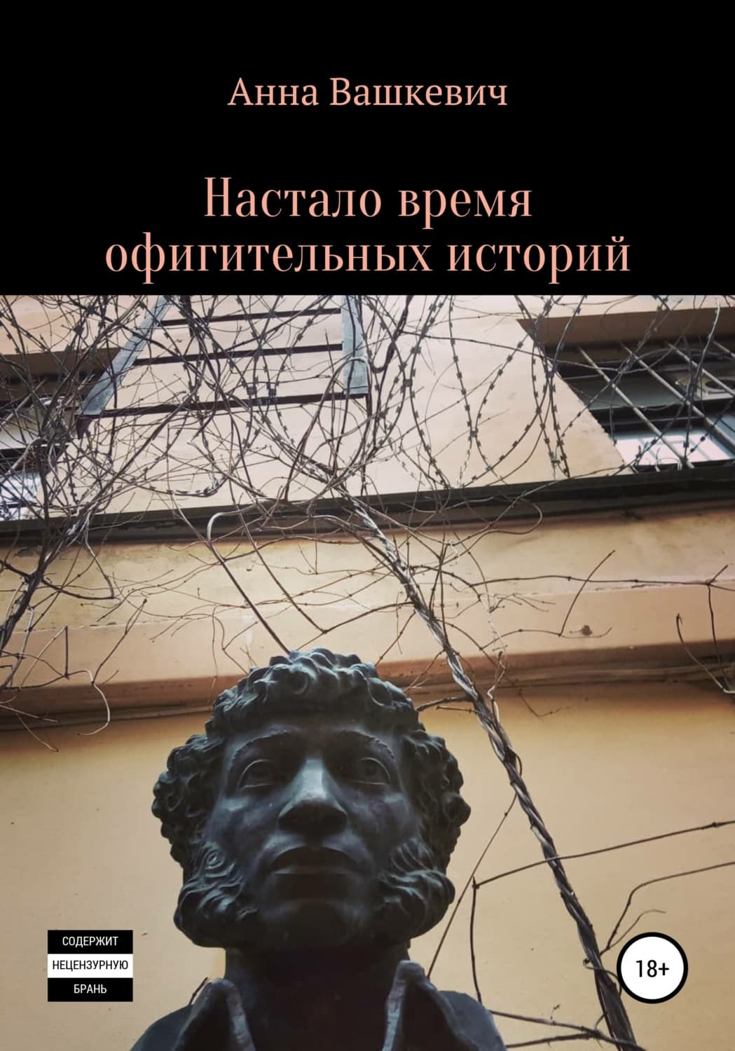 Обложка книги «Настало время офигительных историй» — Анна