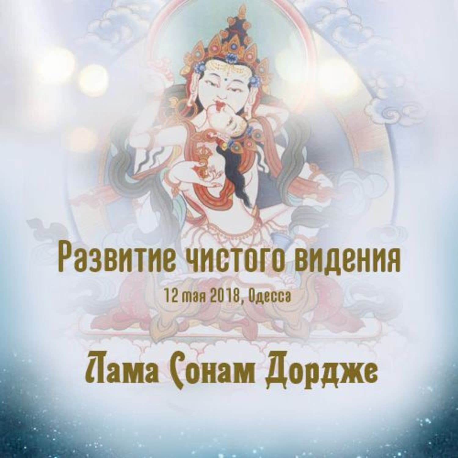 Обложка книги «Развитие чистого видения» — Анна и. Сергей Литвиновы, Лама Сонам Дордже