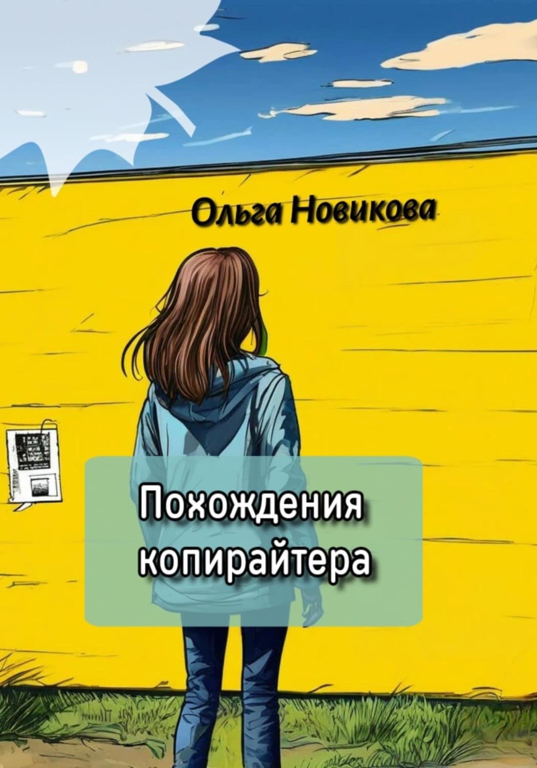 Обложка книги «Похождения копирайтера» — Ольга Новикова, Наталья Вольф