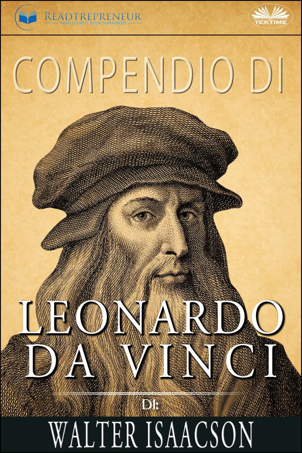 Обложка книги «Compendio di Leonardo da Vinci di Walter Isaacson» — Уолтер Айзексон