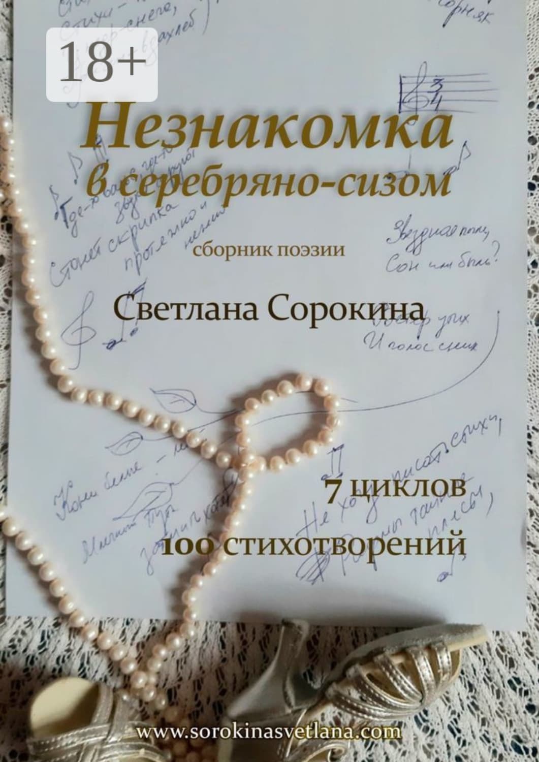 Обложка книги «Незнакомка в серебряно-сизом» — Светлана Сорокина