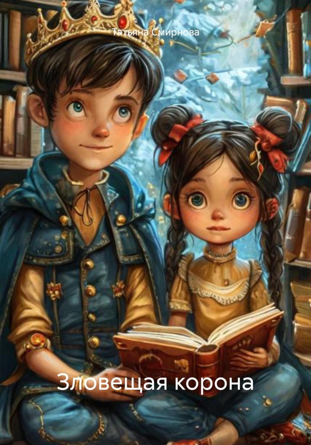 Обложка книги «Зловещая корона» — Татьяна Смирнова