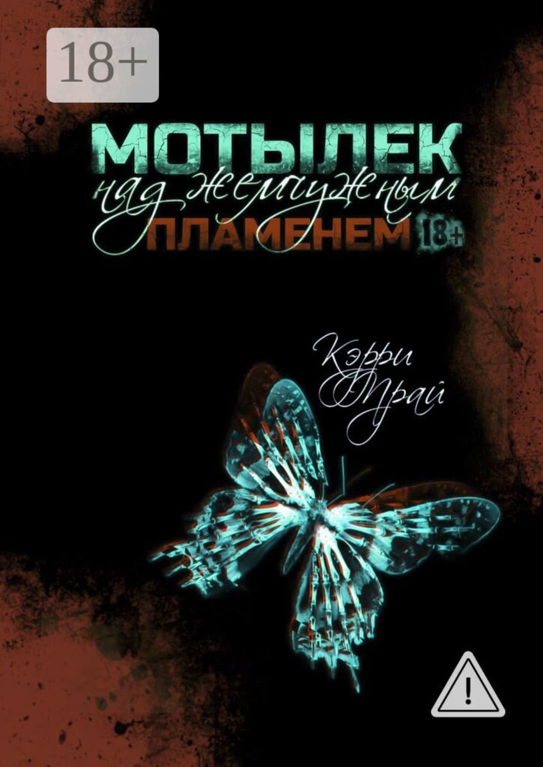 Обложка книги «Мотылек над жемчужным пламенем» — Кэрри Прай