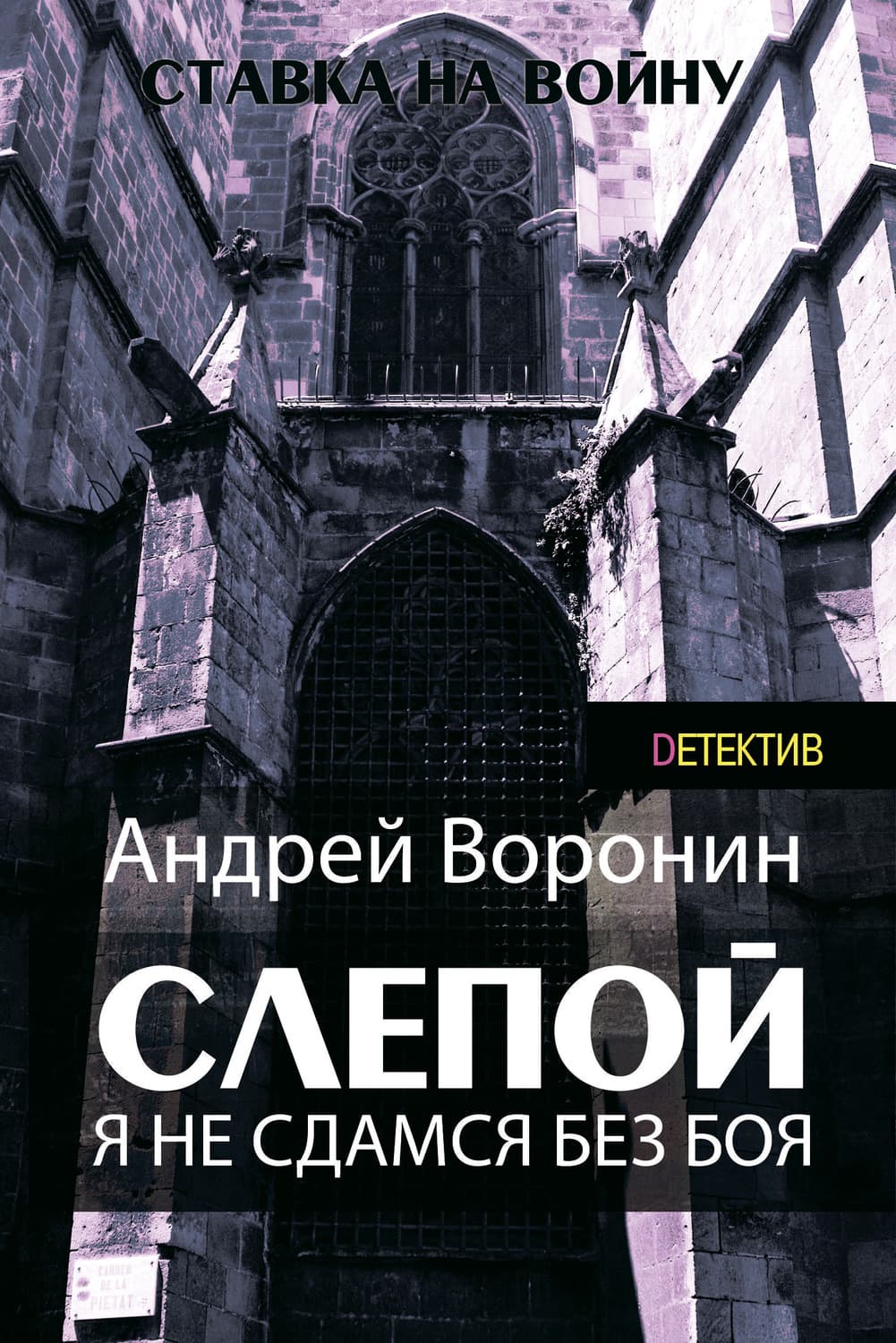 Обложка книги «Слепой. Я не сдамся без боя!» — Андрей Воронин