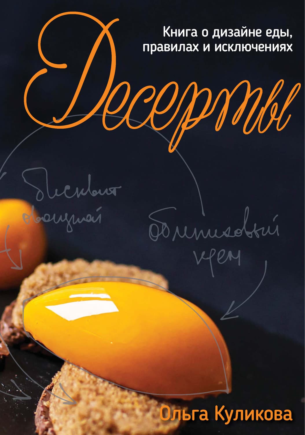 Обложка книги «Десерты. Книга о дизайне еды, правилах и исключениях» — Ольга Куликова