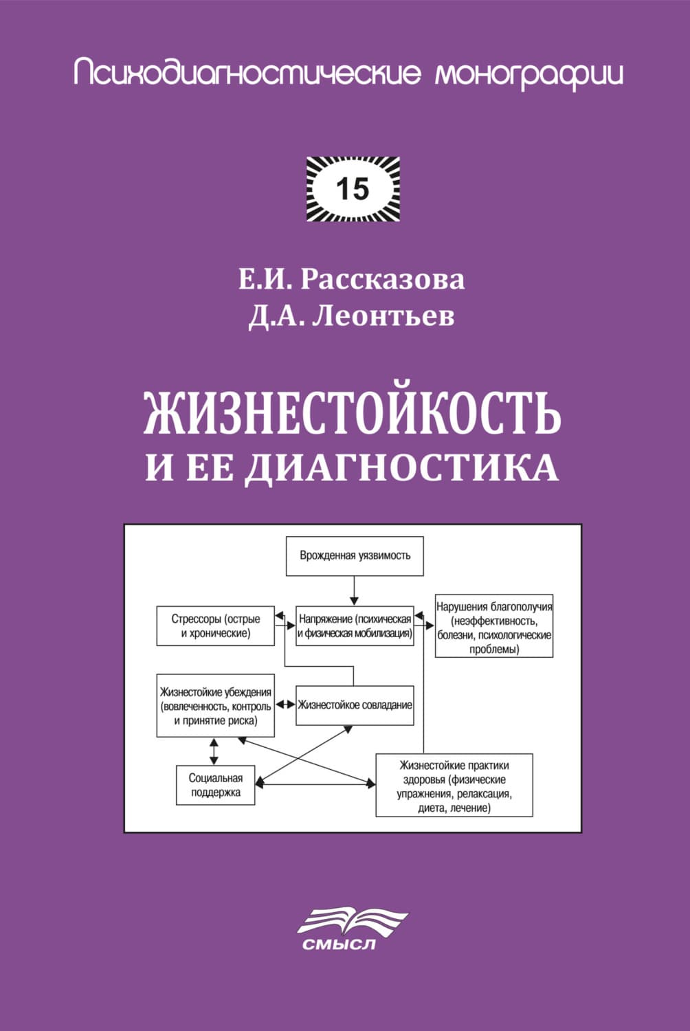 Обложка книги «Жизнестойкость и ее диагностика» — Д. А. Леонтьев