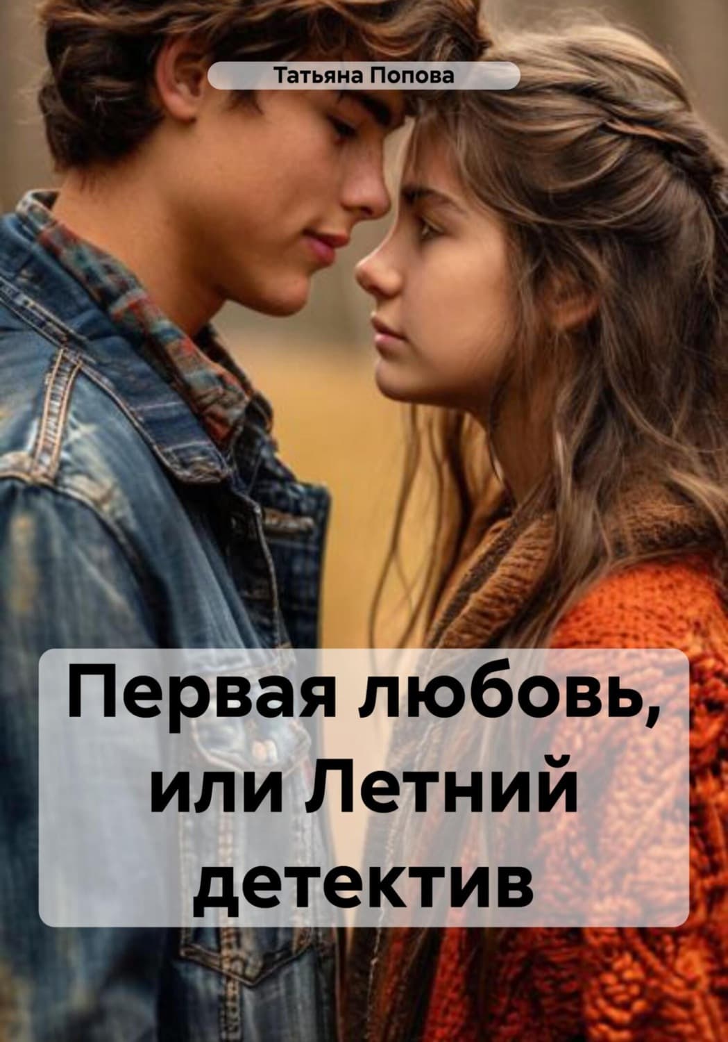 Обложка книги «Первая любовь, или Летний детектив» — Т. И. Попова