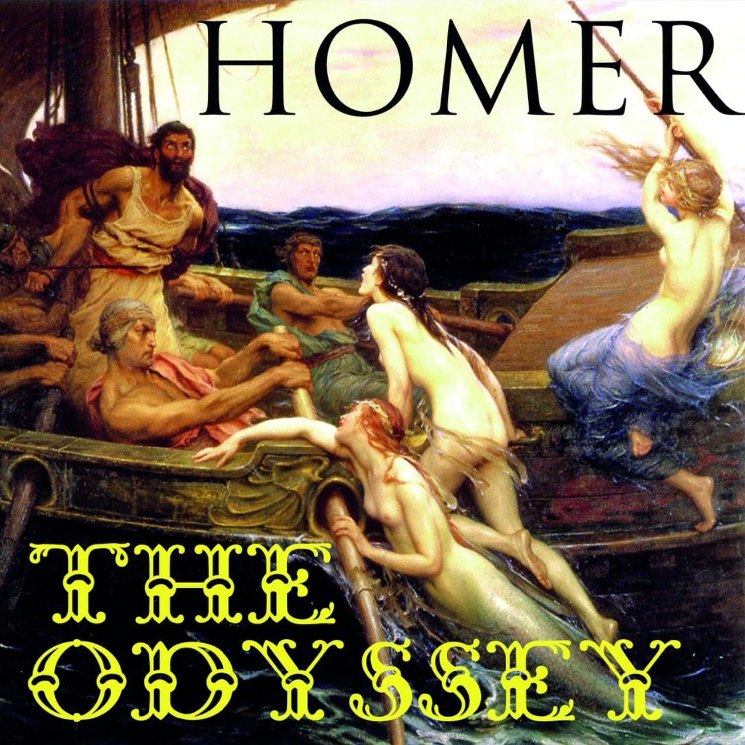 Обложка книги «The Odyssey» — Гомер