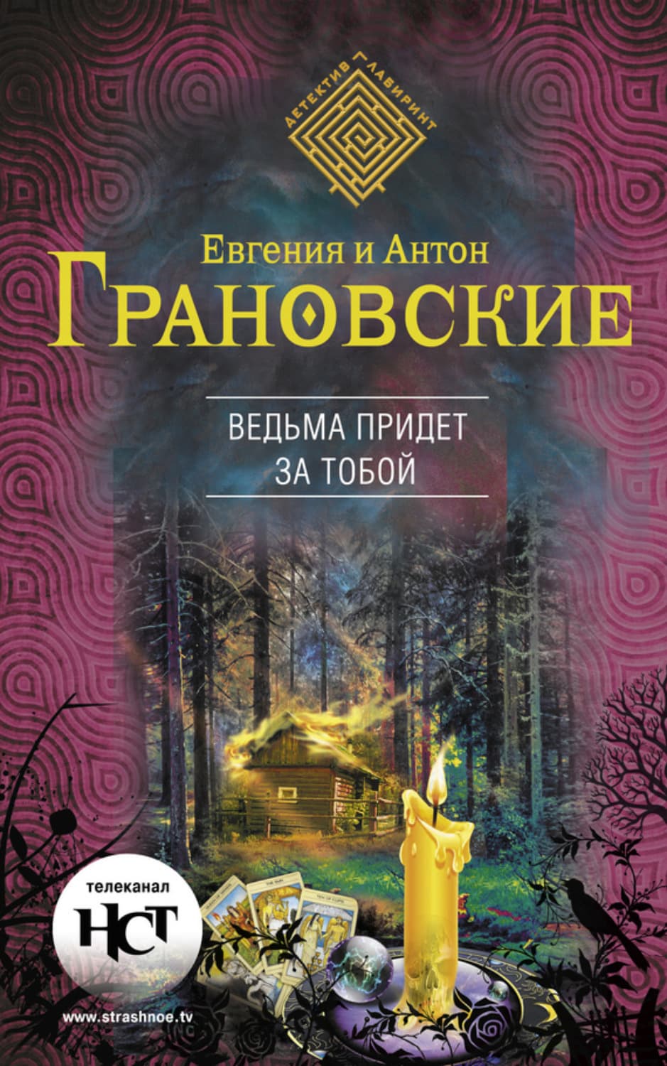 Обложка книги «Ведьма придет за тобой» — Антон Грановский