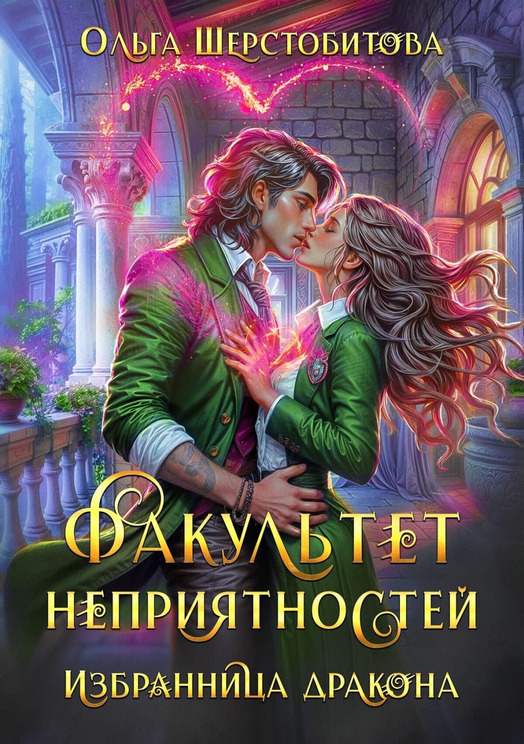 Обложка книги «Факультет неприятностей. Избранница дракона» — Ольга Шерстобитова