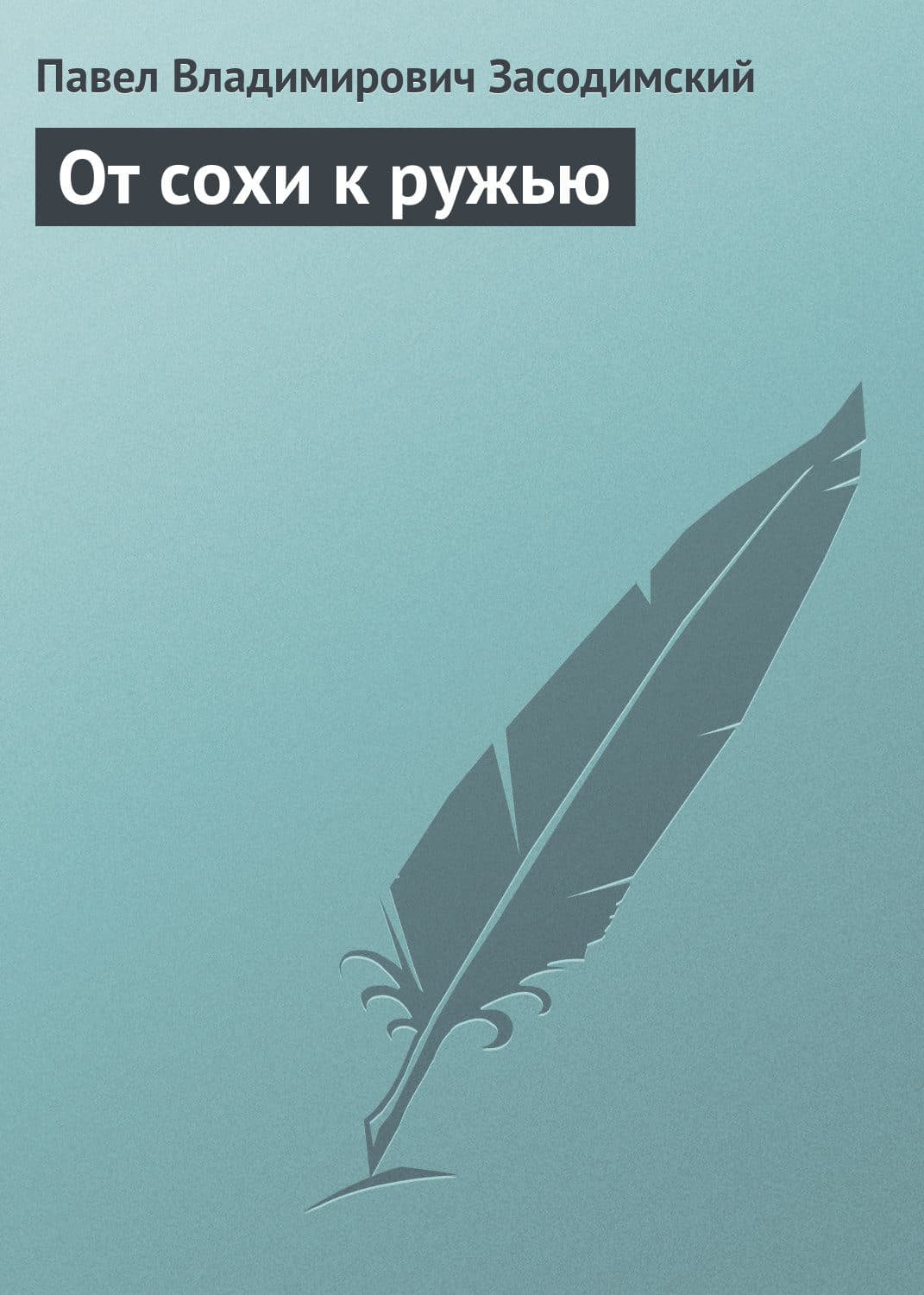 Обложка книги «От сохи к ружью» — Павел Засодимский, Ольга Корбут
