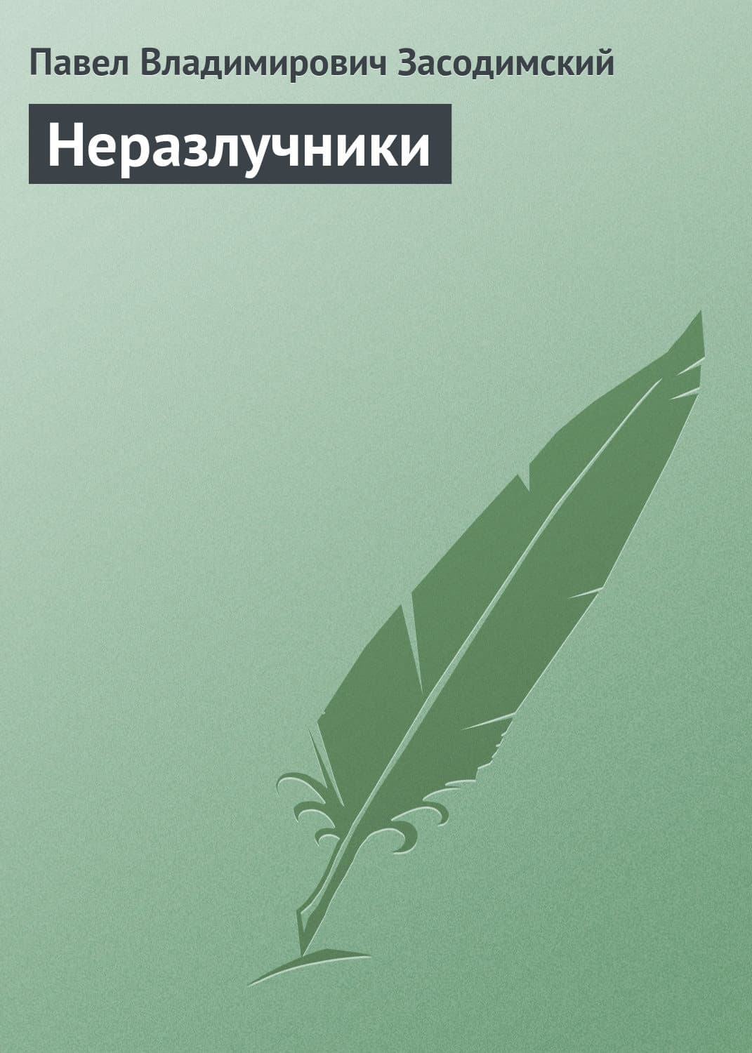 Обложка книги «Неразлучники» — Павел Засодимский