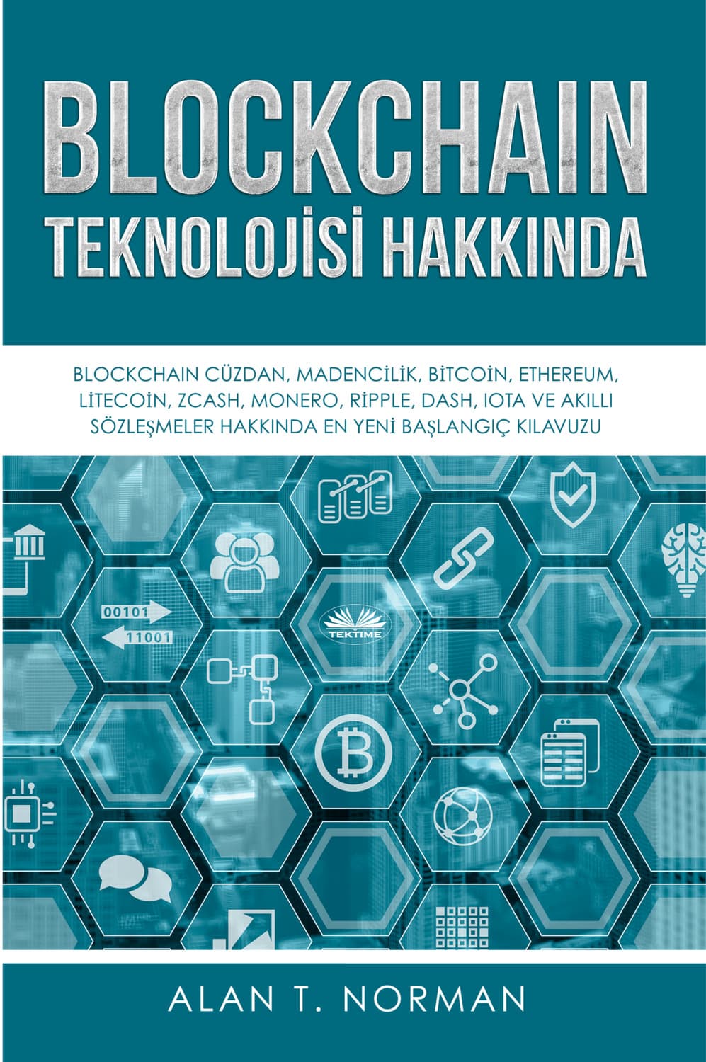 Обложка книги «Blockchain Teknolojisi Hakkında» — А. В. Б. Норман