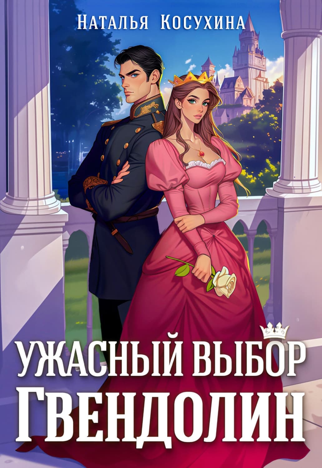 Обложка книги «Ужасный выбор Гвендолин» — Наталья Косухина