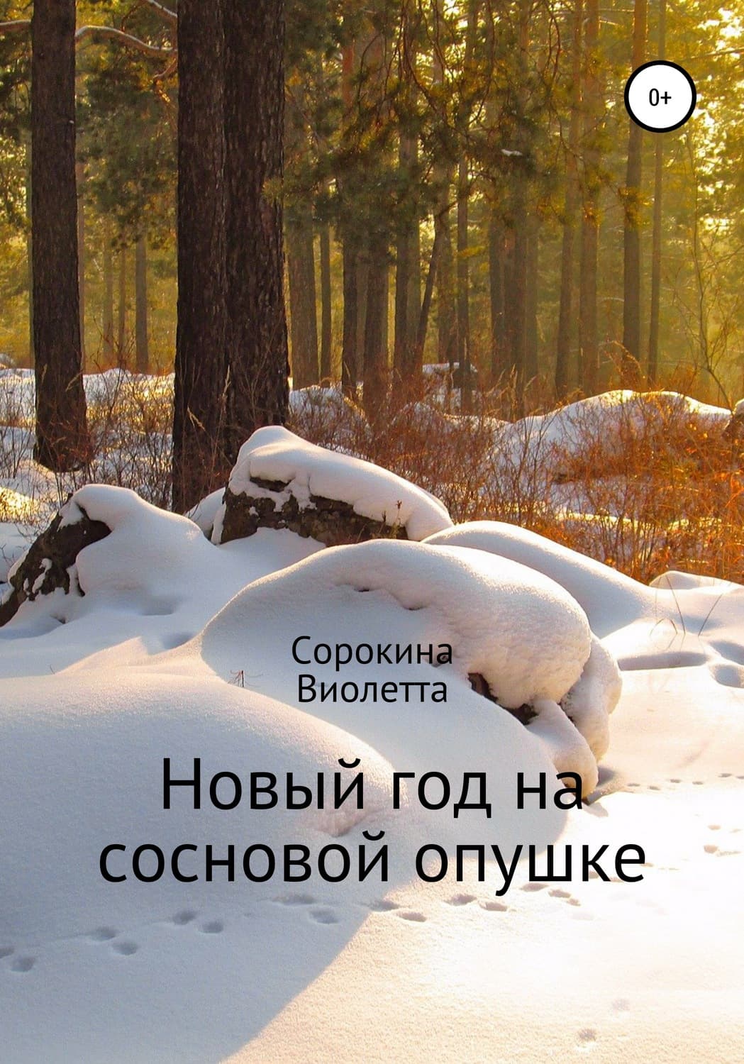 Обложка книги «Новый год на сосновой опушке» — В. А. Сорокина