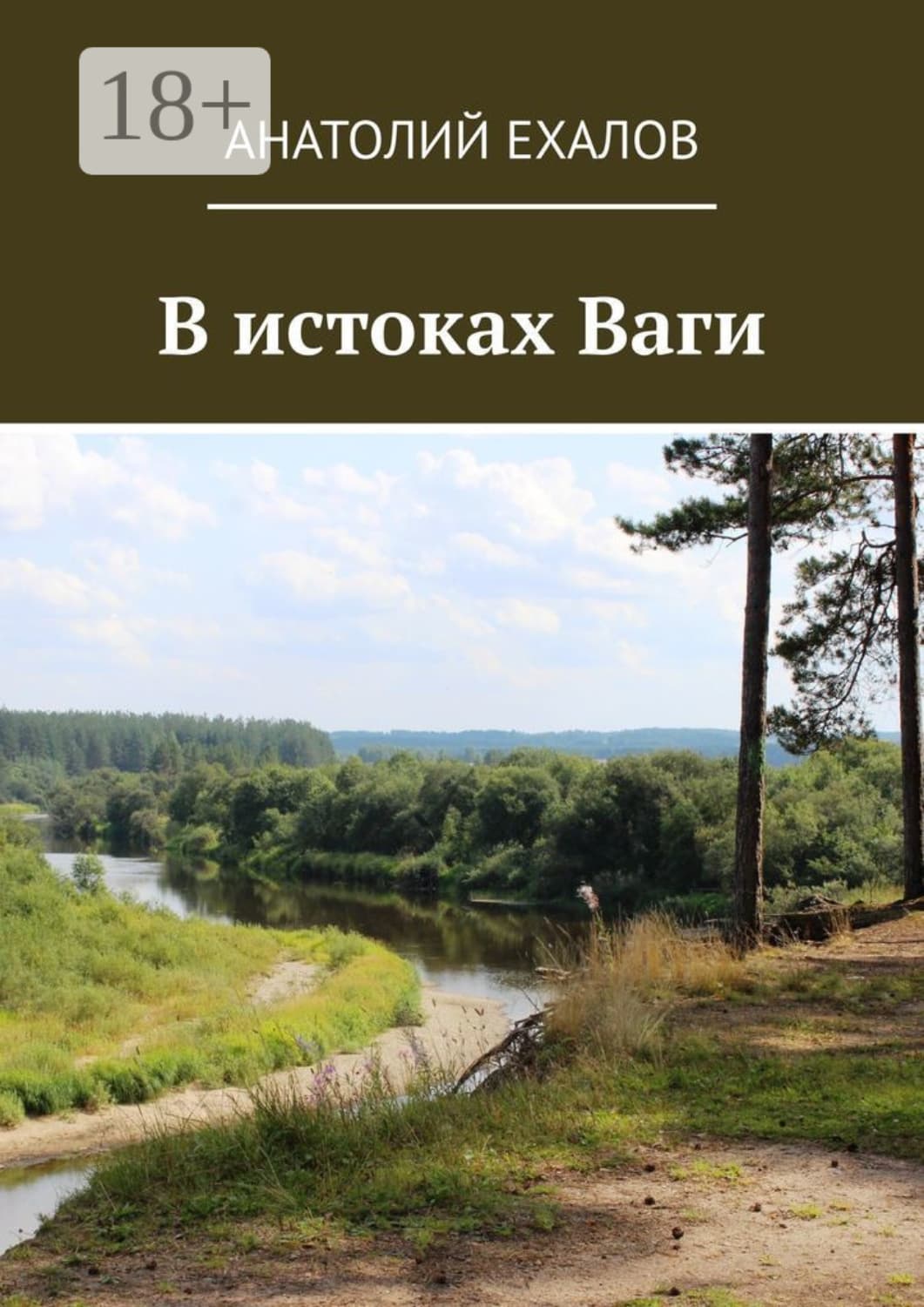 Обложка книги «В истоках Ваги» — А. К. Ехалов
