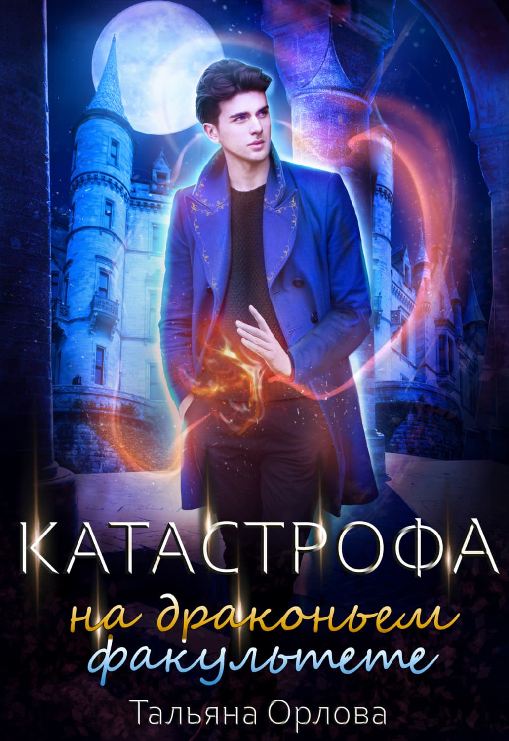 Обложка книги «Катастрофа на драконьем факультете» — Т. Н. Орлова