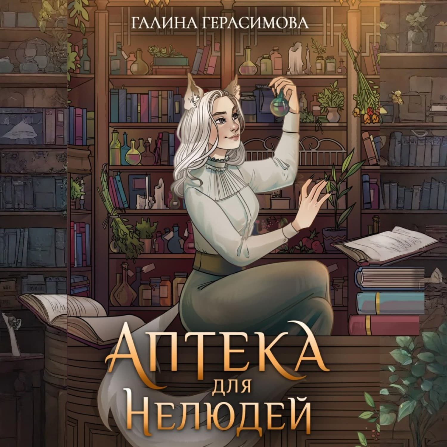 Обложка книги «Аптека для нелюдей» — Галина Герасимова