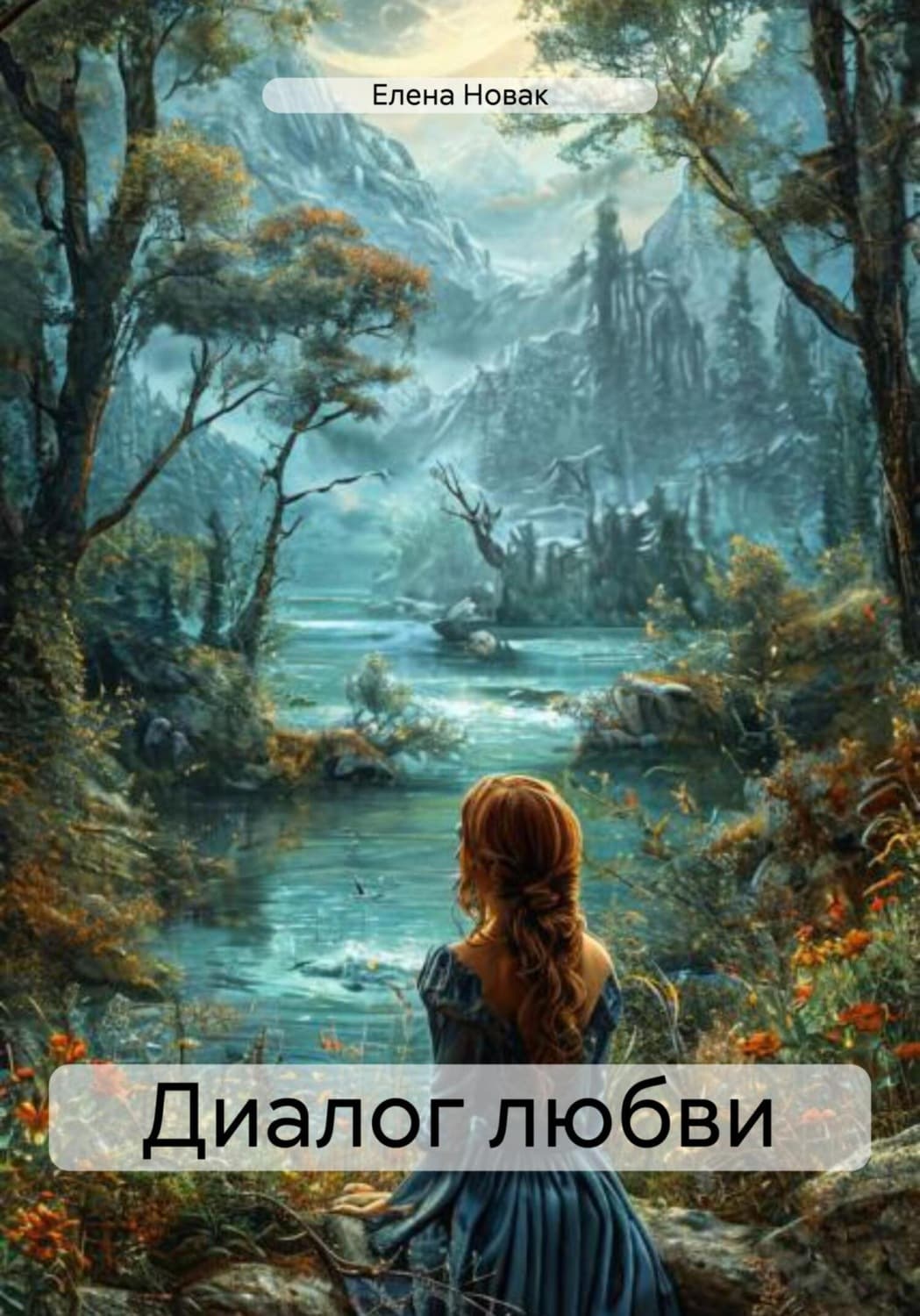 Обложка книги «Диалог любви» — Елена Новак