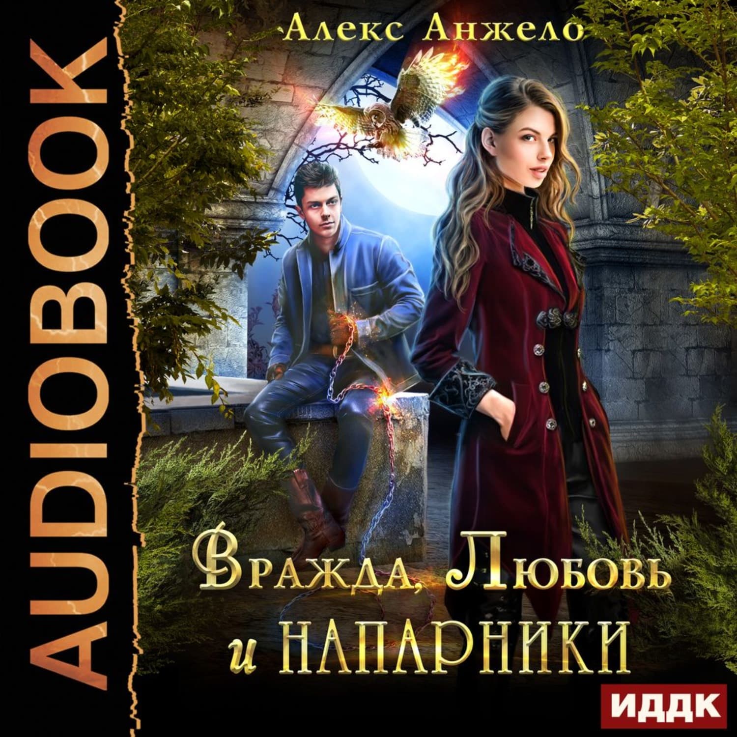 Обложка книги «Вражда, Любовь и Напарники» — Алекс Анжело