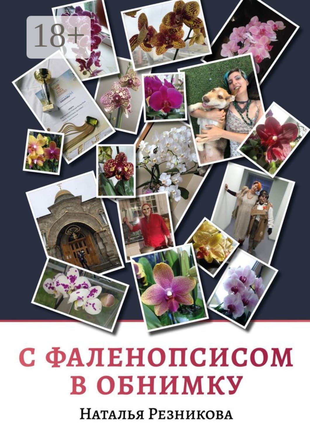 Обложка книги «С фаленопсисом в обнимку» — Надежда Резникова