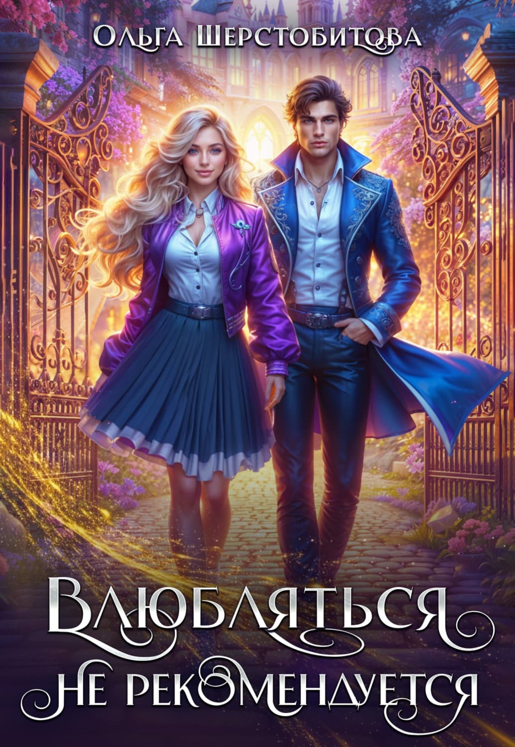 Обложка книги «Влюбляться не рекомендуется» — Ольга Шерстобитова