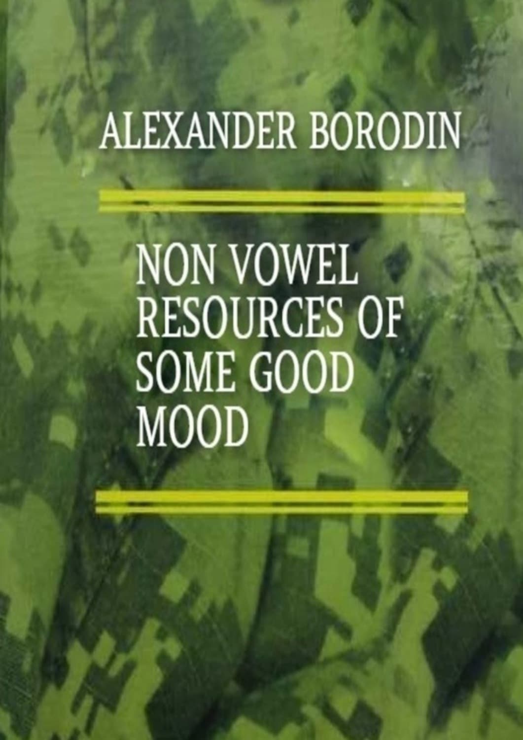 Обложка книги «Non vowel resources of some good mood» — Анатолий Бородин