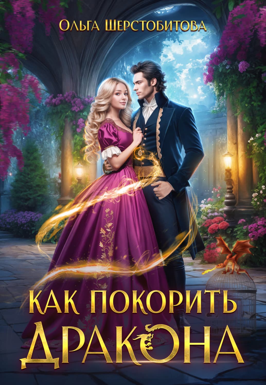Обложка книги «Как покорить дракона» — Ольга Шерстобитова