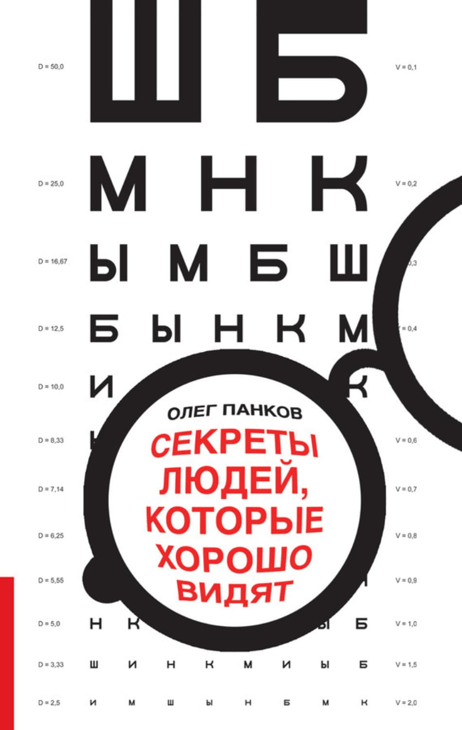 Обложка книги «Секреты людей, которые хорошо видят» — Олег Панков
