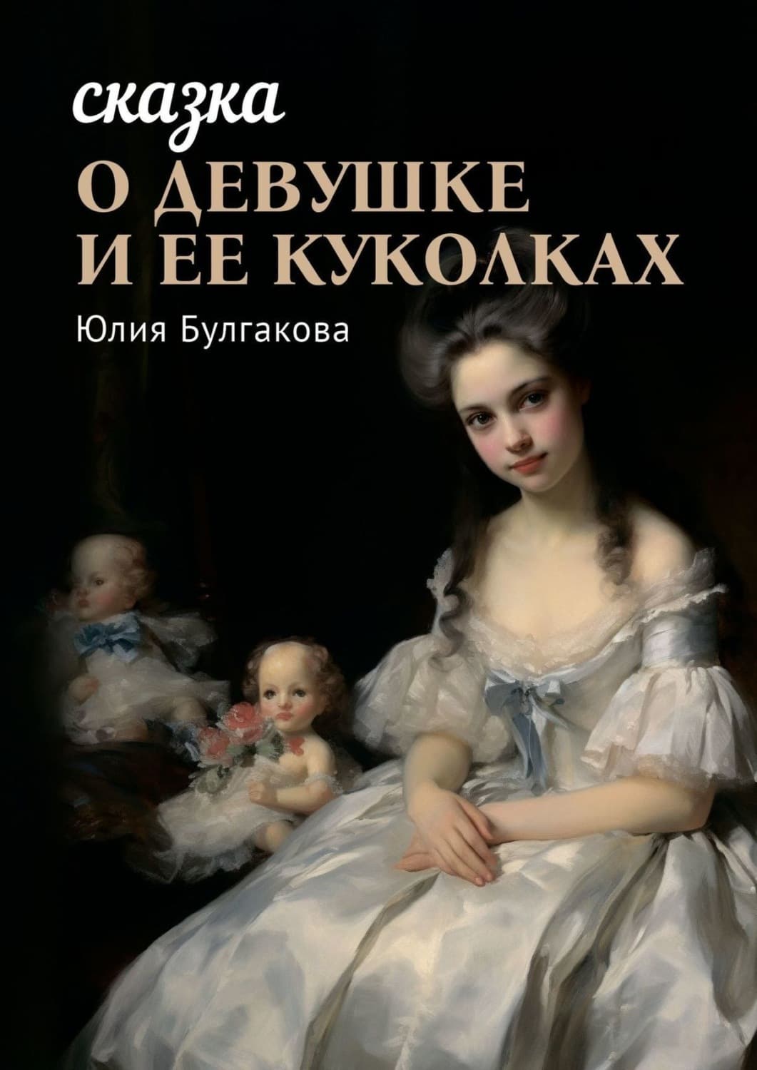 Обложка книги «Сказка о девушке и её куколках. Книга 1» — Юлия Булгакова