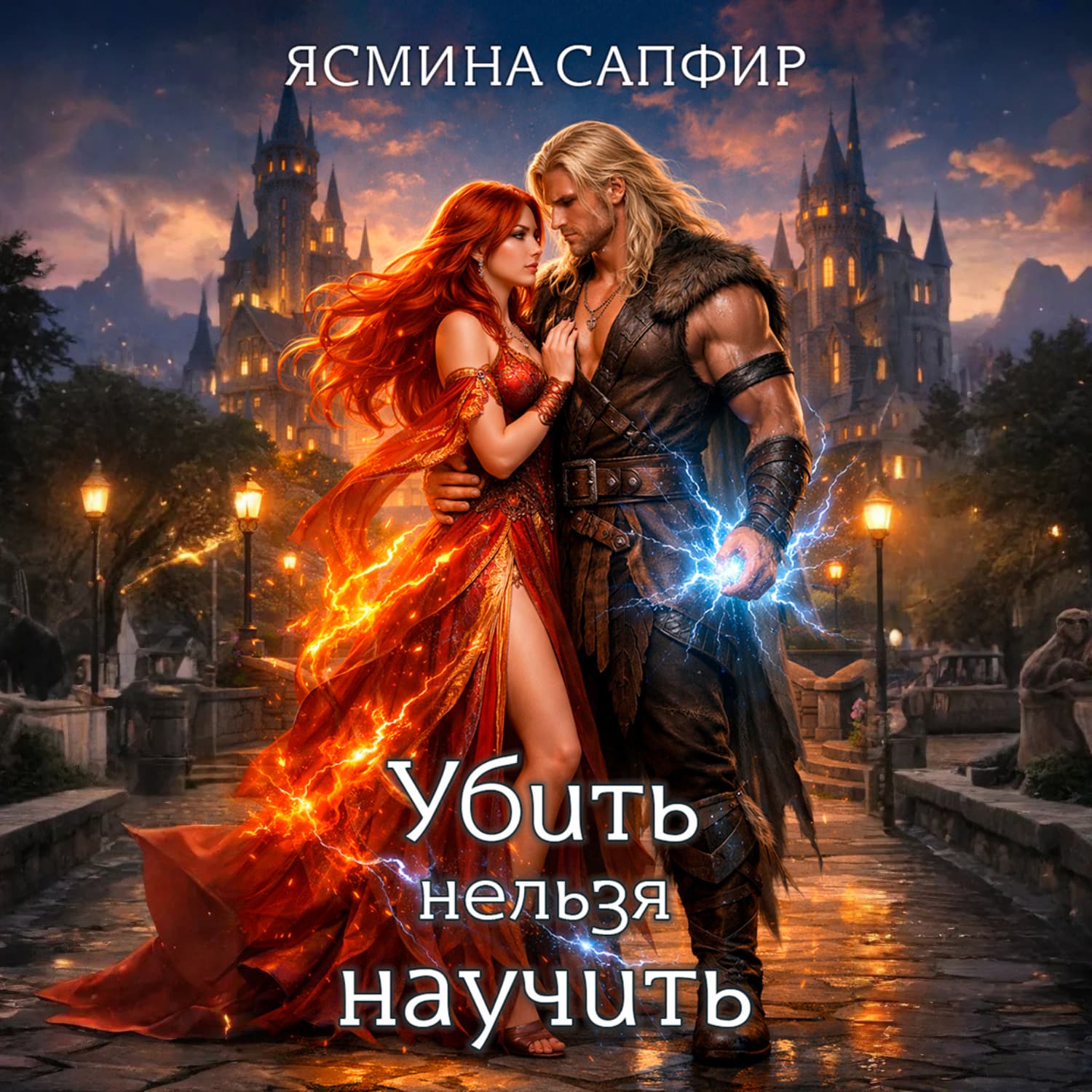 Обложка книги «Убить нельзя научить» — Сапфир Ясмина