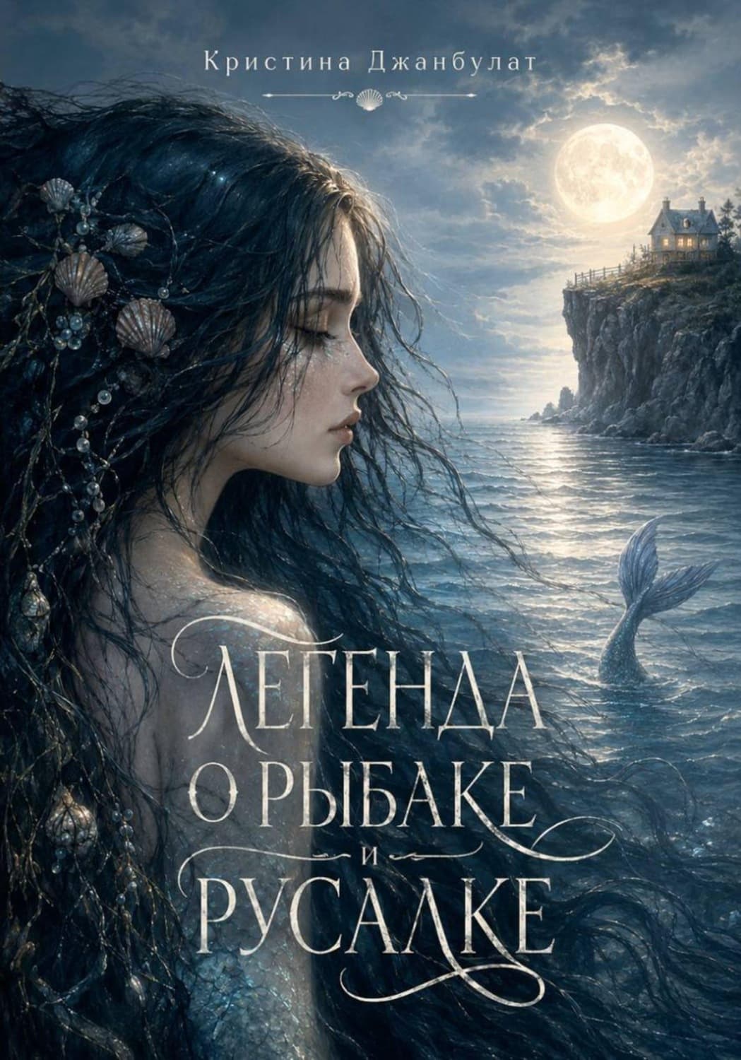 Обложка книги «Легенда о Рыбаке и Русалке» — Додд Кристина