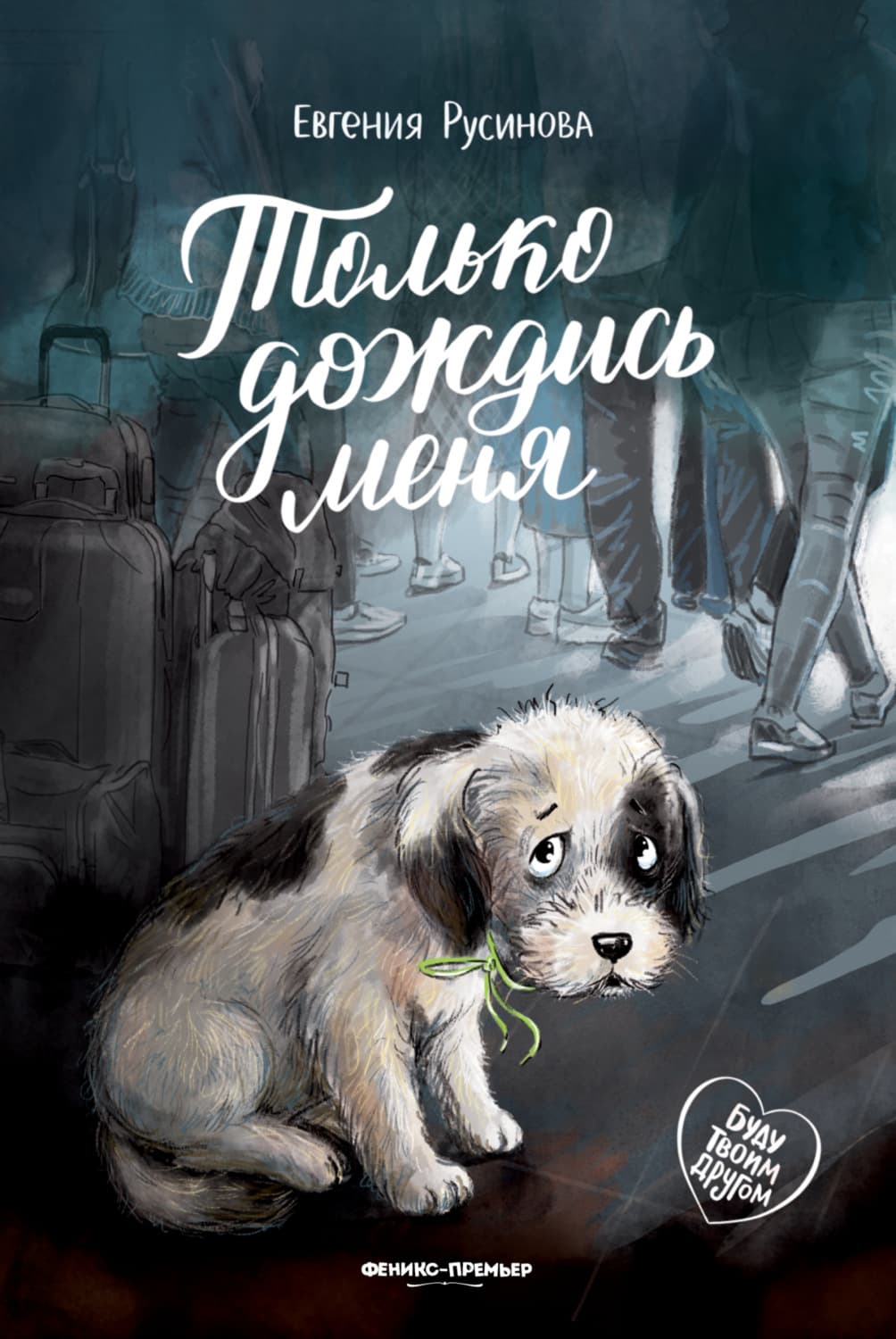 Обложка книги «Только дождись меня» — Евгения Русинова