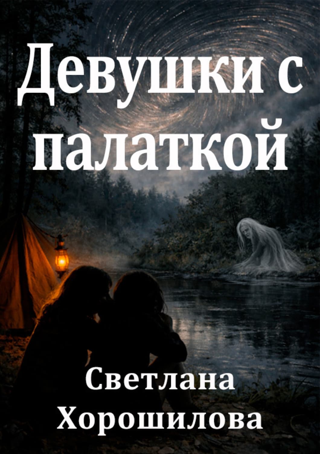 Обложка книги «Девушки с палаткой» — Светлана Хорошилова