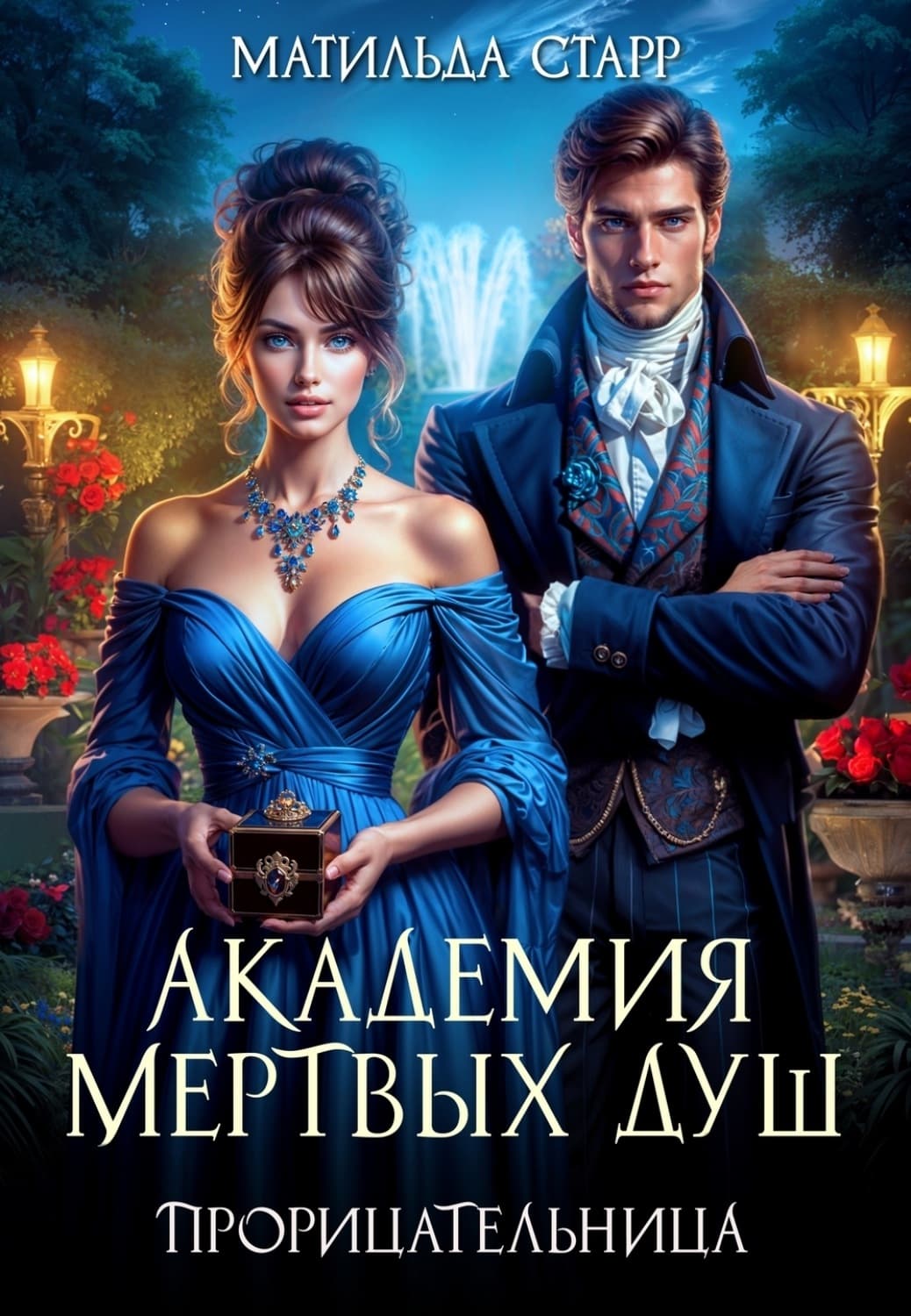 Обложка книги «Академия мертвых душ. Прорицательница» — Матильда Старр