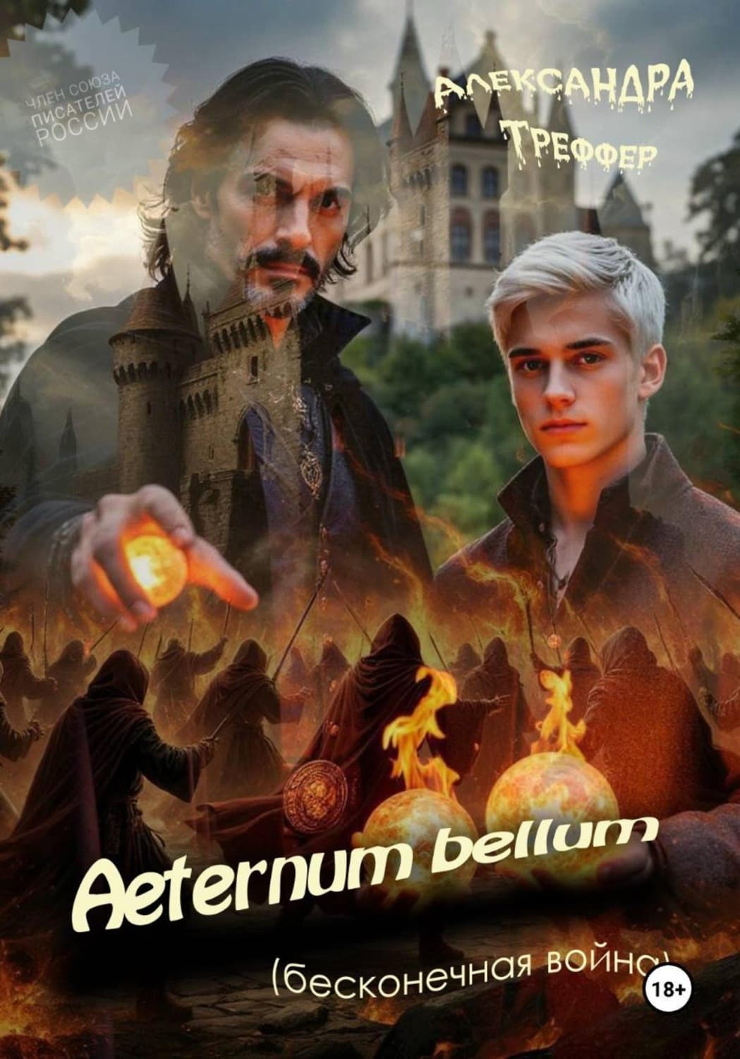Обложка книги «Aeternum bellum (бесконечная война)» — Александра Треффер