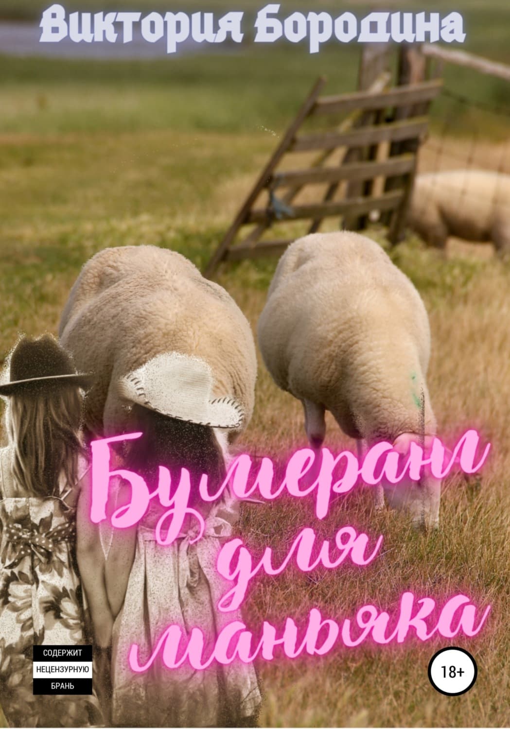 Обложка книги «Бумеранг для маньяка» — Виктория Бородина