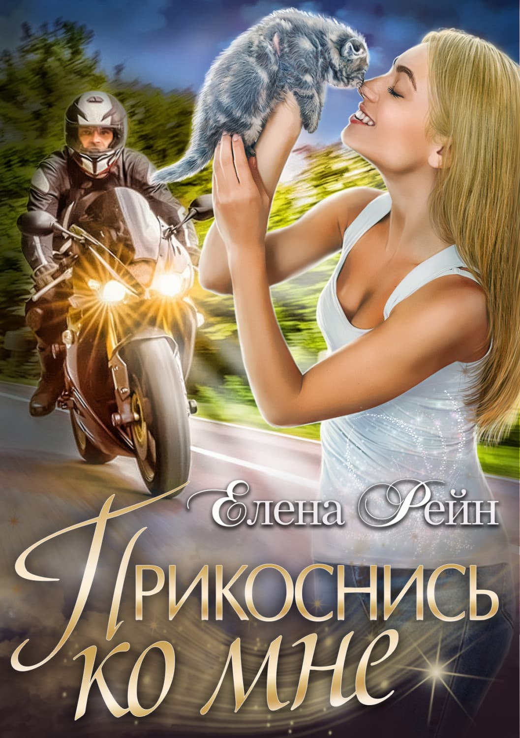 Обложка книги «Прикоснись ко мне» — Елена Рейн