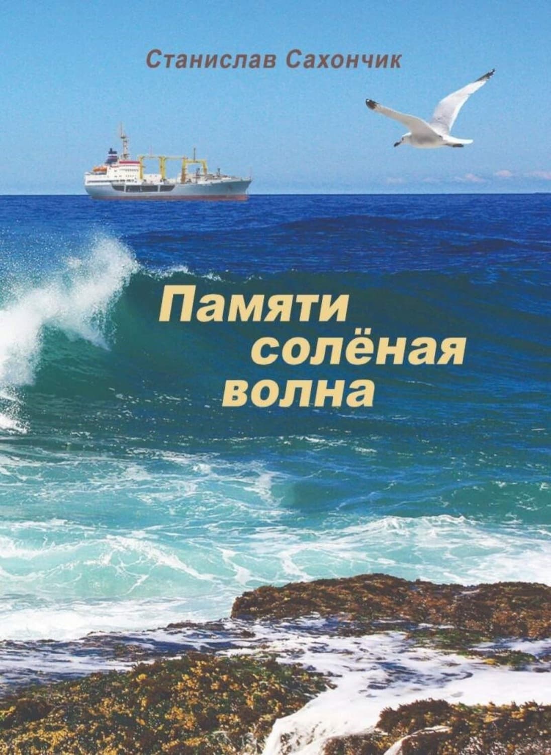 Обложка книги «Памяти солёная волна» — Станислав Сахончик