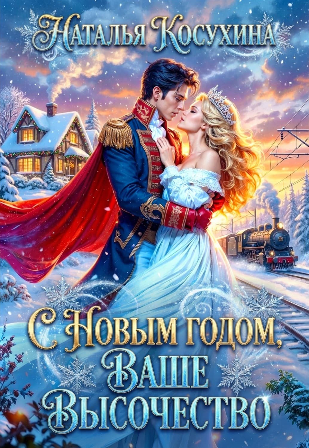 Обложка книги «С Новым годом! Ваше высочество!» — Наталья Косухина