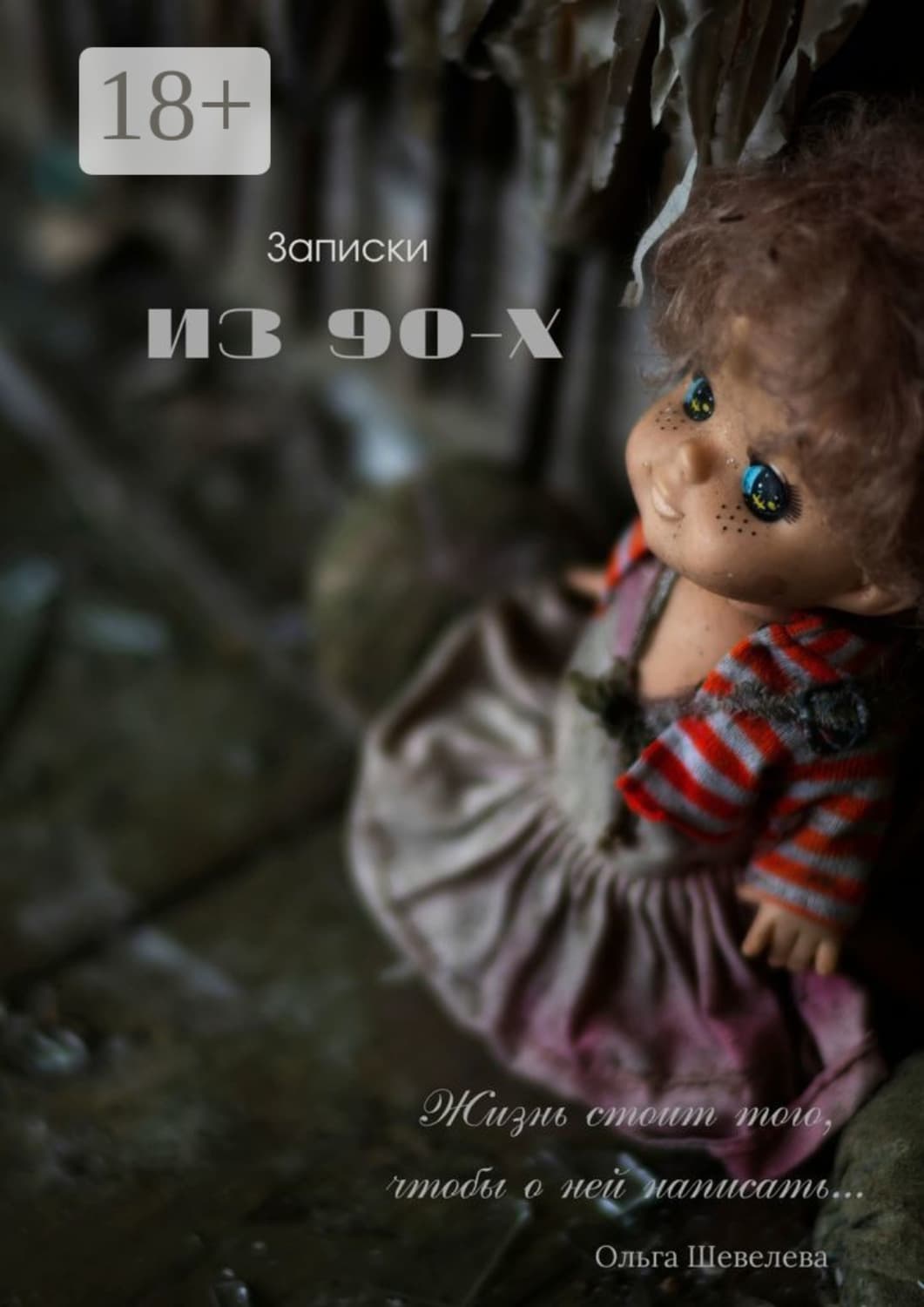 Обложка книги «Записки из 90-х» — Ольга Шевелева