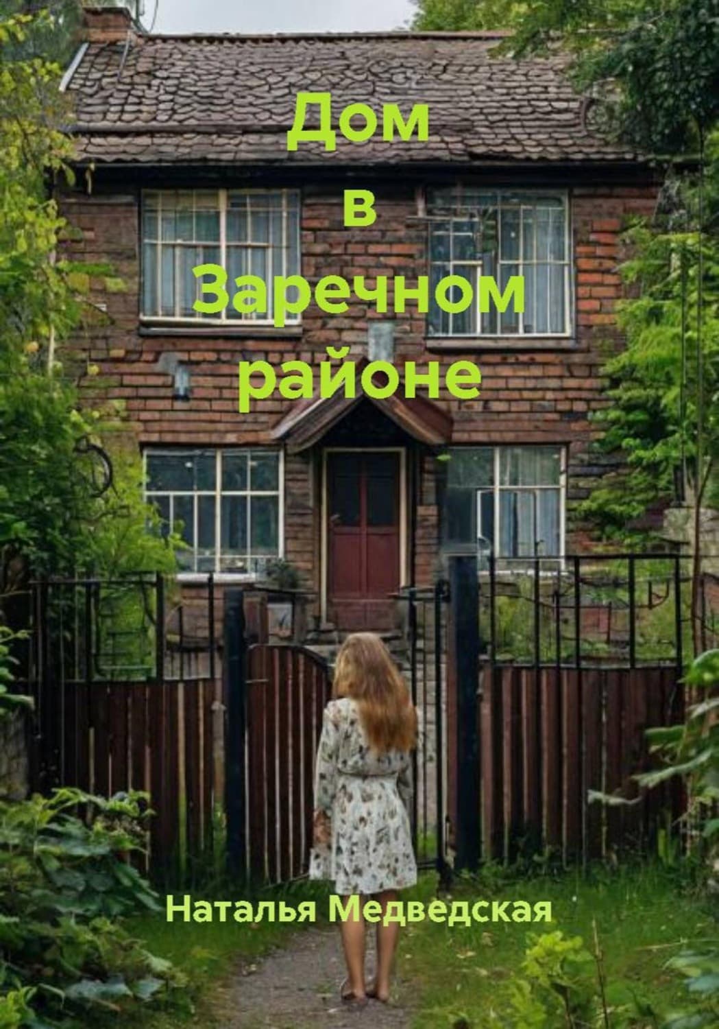 Обложка книги «Дом в Заречном районе» — Наталья Медведская