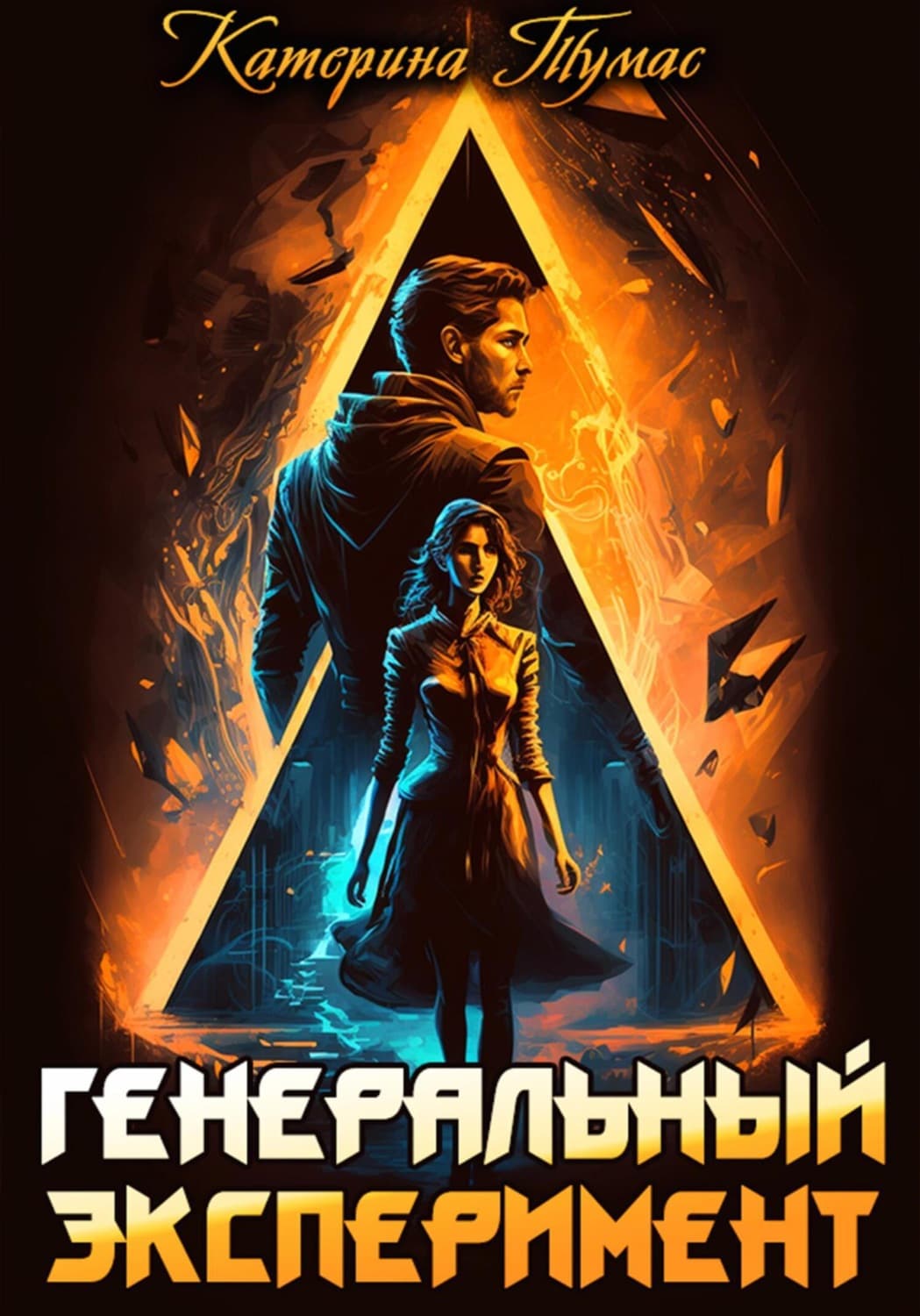 Обложка книги «Генеральный эксперимент» — Темная Катерина