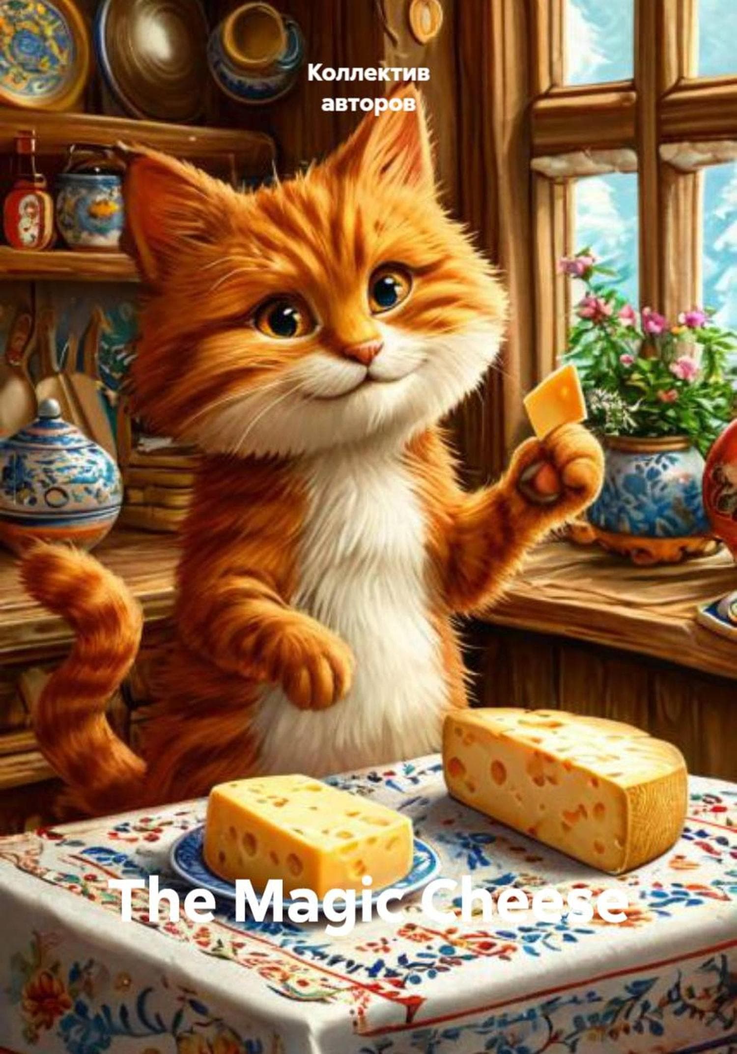 Обложка книги «The Magic Cheese» — Юстасия Тарасава