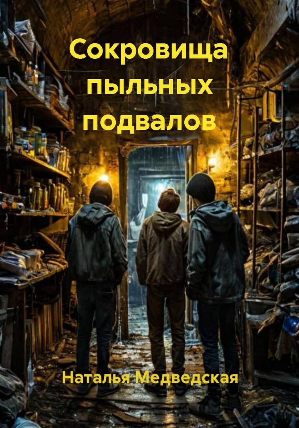 Обложка книги «Сокровища пыльных подвалов» — Наталья Медведская