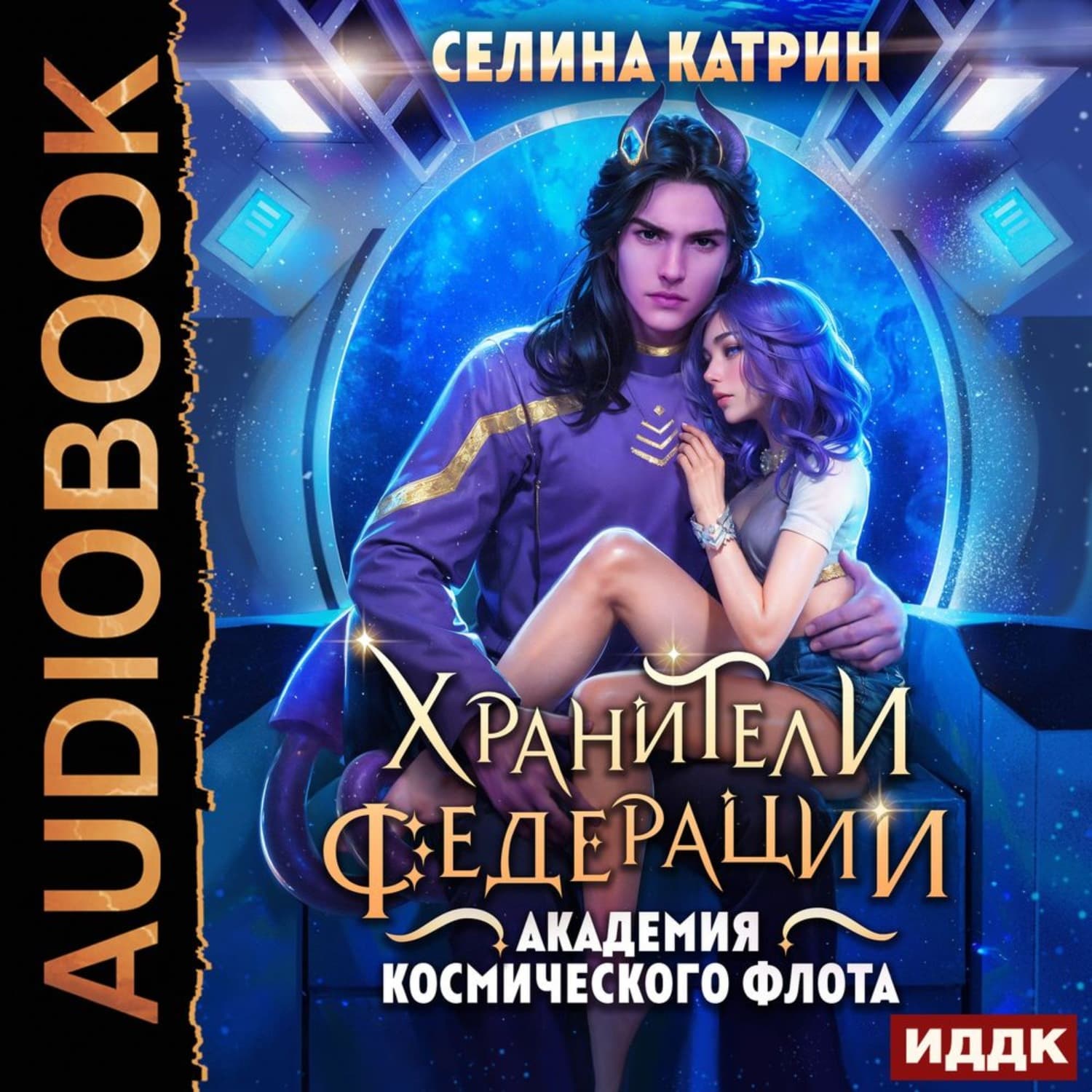 Обложка книги «Академия Космического Флота: Хранители федерации» — Старк Катрин