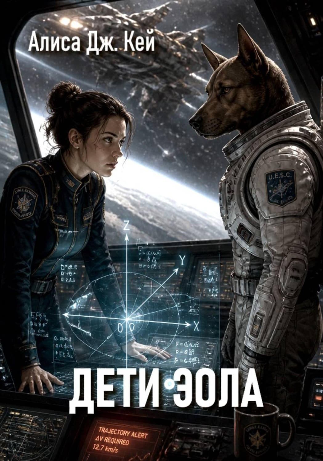 Обложка книги «Дети Эола» — Алекс Кей