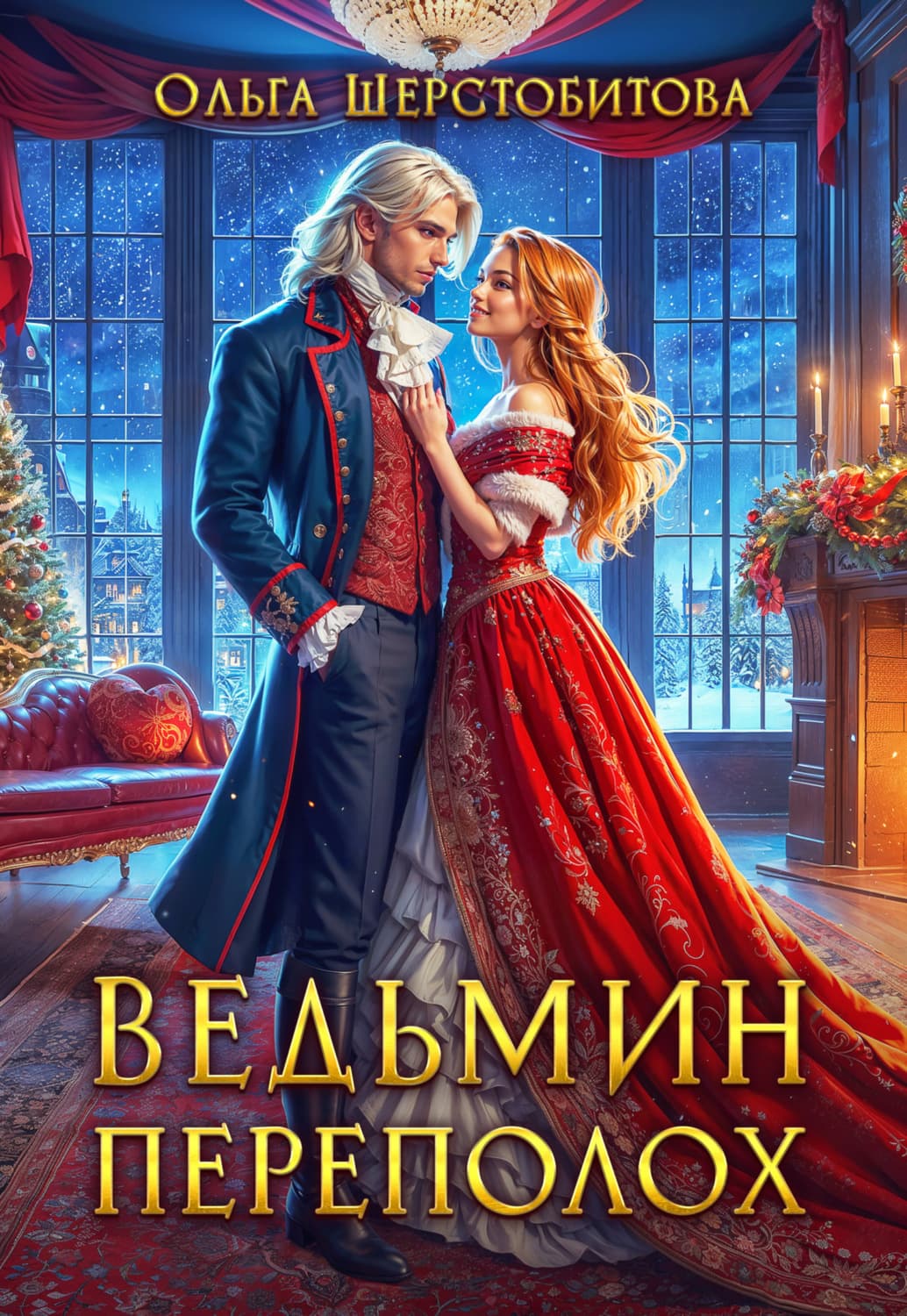 Обложка книги «Ведьмин переполох» — Ольга Шерстобитова