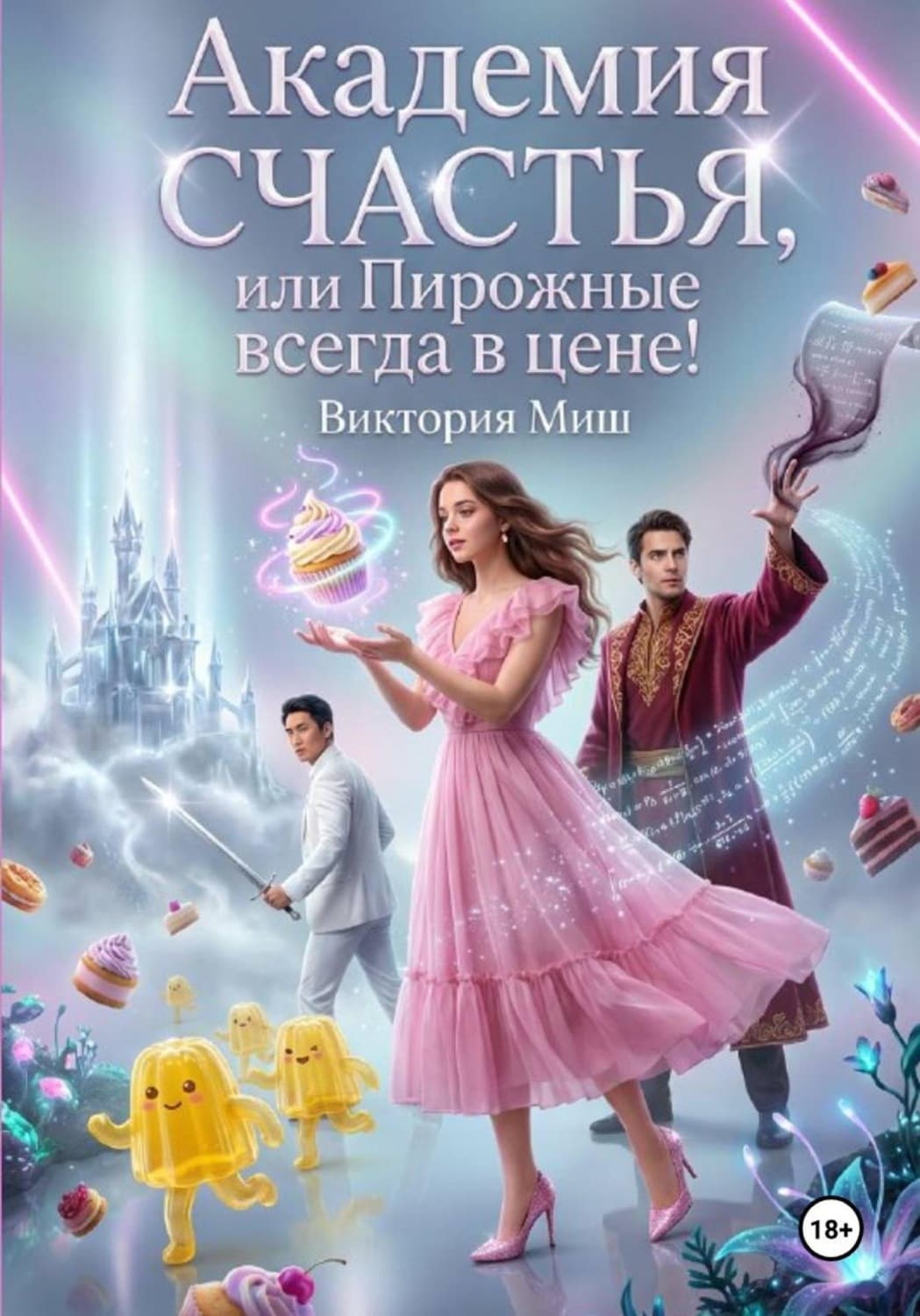 Обложка книги «Академия счастья 2, или Пирожные всегда в цене!» — Виктория Миш