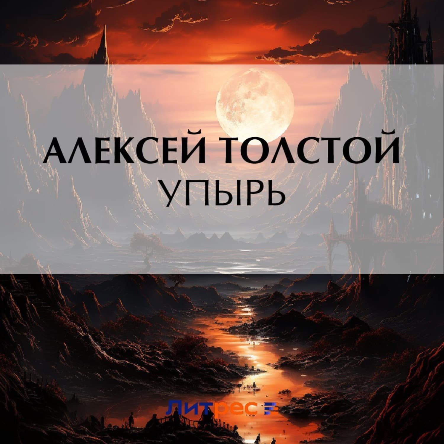 Обложка книги «Упырь» — Алексей Толстой